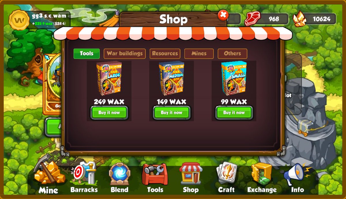 I just published ‘Shop’ section has been opened for all users link.medium.com/FsUy22lRGqb We would like to inform you about the latest update of the game client, in which access to the in-game “Shop” section has been opened for all users. #nft #p2e #wax #atomichub #Play2Earn