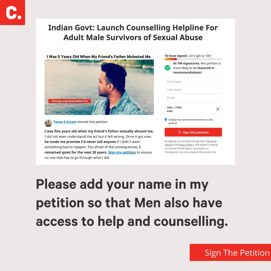 Change.org India tweet media