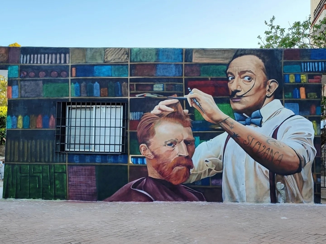 brababella's tweet photo. #Streetart by #Nesui @ #Malaga, Spain
More info at: https://t.co/jKMECBvAOe
#lol #salvadordali #vincentvangogh #streetartspain #spainstreetart #streetartmalaga #arteurbana #urbanart #murals #muralism #contemporaryart #artecontemporanea https://t.co/EhbSXIzXyn