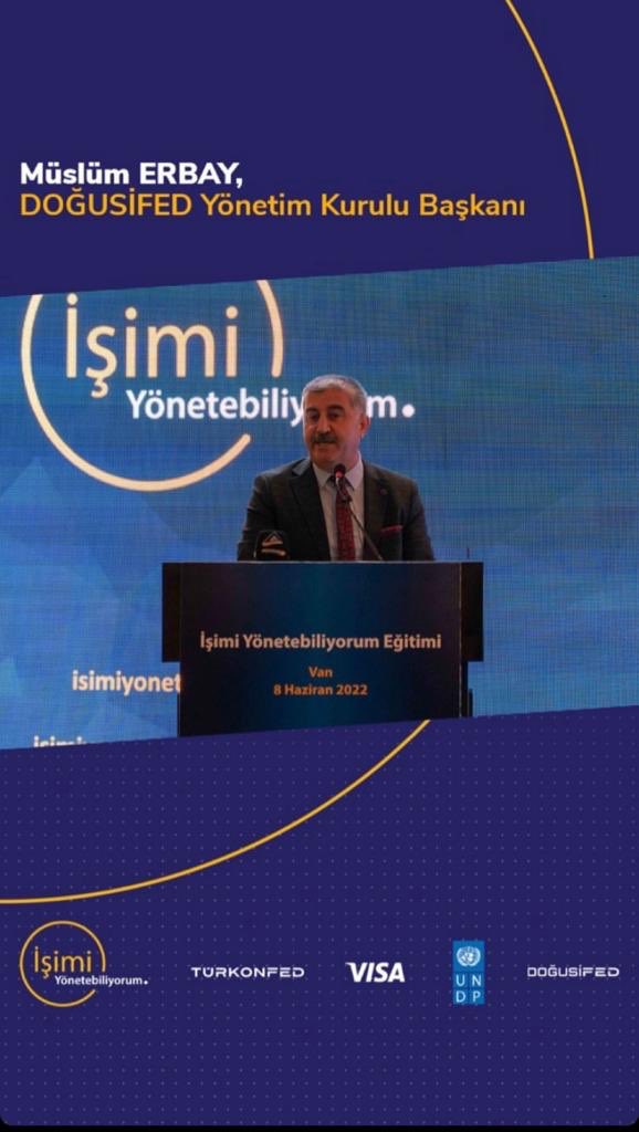 cnkerby's tweet photo. @dogusifed_  ev sahipliğinde #işimiyönetebiliyorum Van eğitimi başladı. KOBİ’ler, finansal ve dijital okuryazarlık eğitimi ile deneyim paylaşımı gerçekleştirilen toplantı yoğun ilgi görüyor. @turkonfed  @undpturkiye @MslmERBAY @suatciftci89 https://t.co/tb05TgOxF2