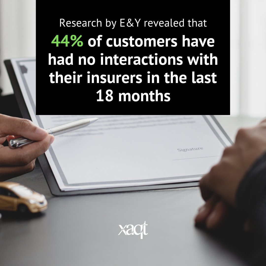 It is critical for insurance companies to provide positive service during each of these touchpoints to ensure an overall satisfactory or delightful brand experience. Learn more about how your company can provide seamless multichannel customer support: xaqt.com/blog/Customer-…