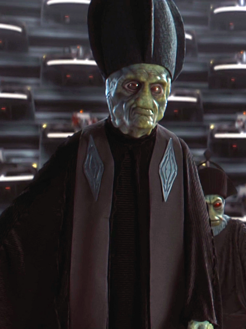 every star wars character on Twitter "Lott Dod was a Neimoidian male politician who represented