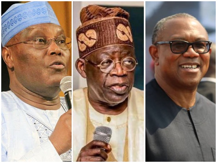 DAMIADENUGA's tweet image. Now that everything is clear, tomorrow is the Presidential election, you have your PVC. Who are you voting? 

Reply - Atiku, PDP
Retweet - Tinubu, APC
Like - Peter Obi, Labour Party