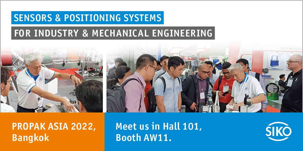 SIKOglobal's tweet photo. Our team from SIKO Products Asia is looking forward to discussing our format changeover solutions for the retro-fitting and machine-building industry at #ProPak2022!
#SIKOglobal #Packagig #Retrofit #FormatAdjustment #PositionIndicator #Actuator https://t.co/bW1zrZqlXQ