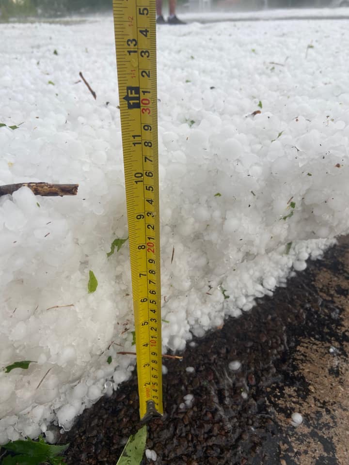 Nebraska Hail Storm