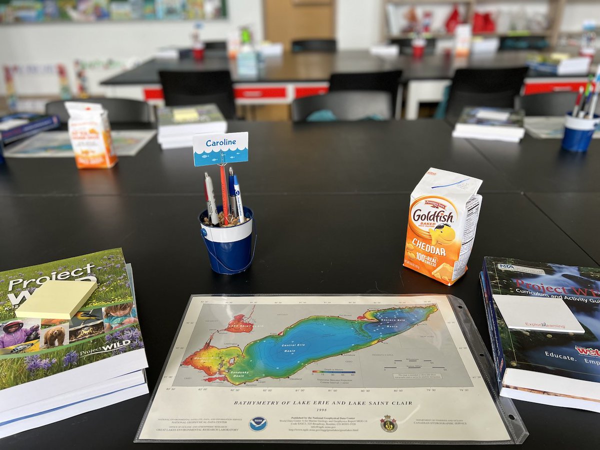 Great to see Water and Wildlife for Educators return to #stonelab2022. Follow <a href="/ohioseagrant/">Ohio Sea Grant</a> Education Specialists <a href="/LyndseyManzo/">Lyndsey Manzo</a> &amp; <a href="/AngelaGreene12/">✨Angela Greene✨</a> for a glimpse at their workshop training educators in @ProjectWET &amp;
<a href="/ProjectWILD/">Project WILD</a> on #LakeErie. #WWTE2022
<a href="/OhioWILDEd/">YourWILDOhioEducator</a> <a href="/H2Ohio/">H2Ohio</a> <a href="/OhioEPA/">Ohio EPA</a>