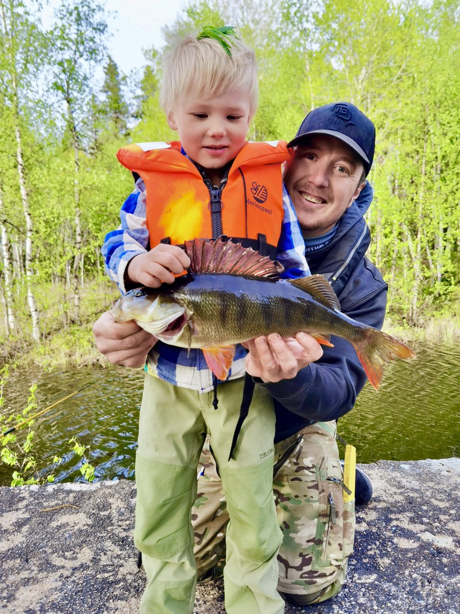 RapalaProguide's tweet image. Harry drar en baddare! 
Nytt blogginlägg av Ingemar Olsson

En stunds fiske med hela familjen gav Harry en riktig baddare. Med lite hjälp så att abborren inte drog honom i sjön så lyckades han lan...... Läs mer rapalaproguide.se/2022/06/harry-…