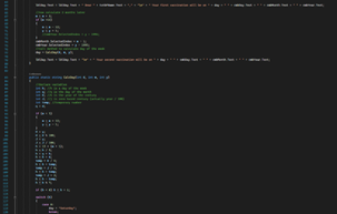 HCICT_MarcoC's tweet photo. One of our local doctors asked us to make a program to create a program that would calculate the day of the week and then calculate the date for 2 months later for covid jabs. With the Use of Zeller's congruence.
#HCICIT #ThisIsForEducationalPurposes #programming #Jabs #COVID19 https://t.co/MnldwG2bnC