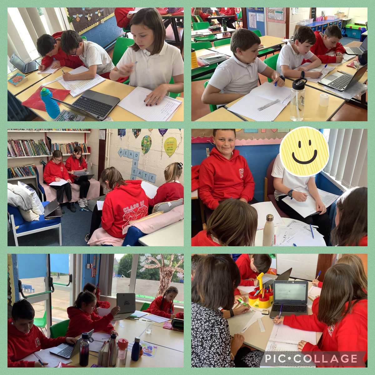 NewInnPrimary's tweet photo. Dosbarth Miss Frost are working collaboratively to find the names and facts about all 118 elements in the periodic table of elements. @EAS_STEM #STEMeducation #STEM #STEMweek #collaborativelearners https://t.co/2gYRsuC0Kf