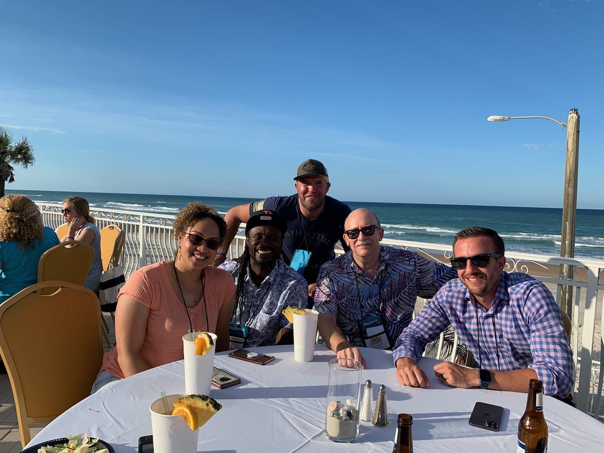 Fantastic beachfront dinner and tasty s’mores bring Tuesday to an end! #facrao2022