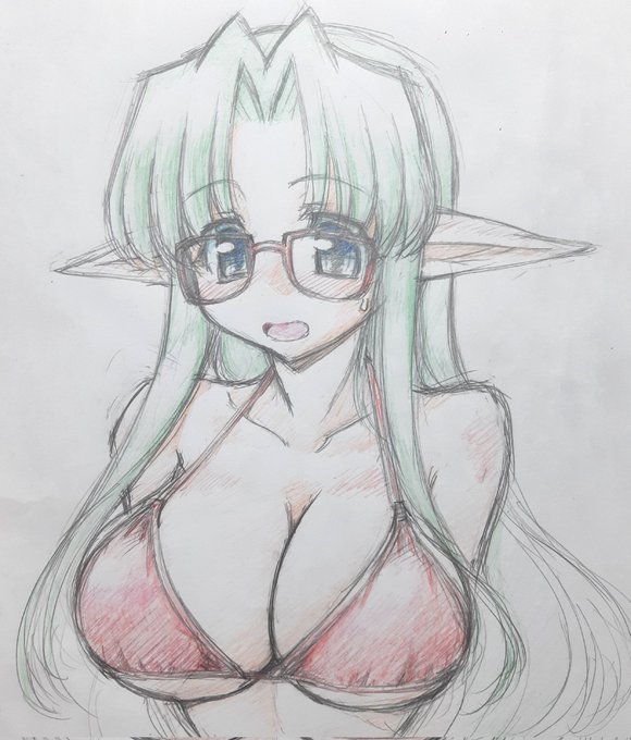 エネミア(うちのこ)
景気付けに昨日のにしゃかしゃか。 