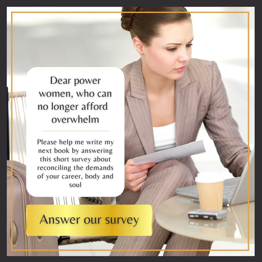 Are you a lady with a highly demanding career?
And overwhelm is starting to cost you: your health, relationships and even your performance? 
I would love to hear your thoughts on how to harmonize the demands of your career, soul and body. #WomenInSTEM 
buff.ly/3NyYIIP