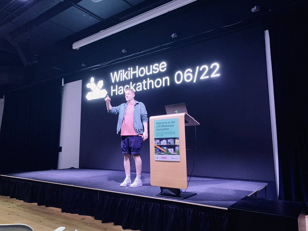 Well I’m excited.

(Jack from <a href="/HawkinsBrown3/">Hawkins\Brown</a> hosting #wikihouse <a href="/HereEast/">Here East</a> )