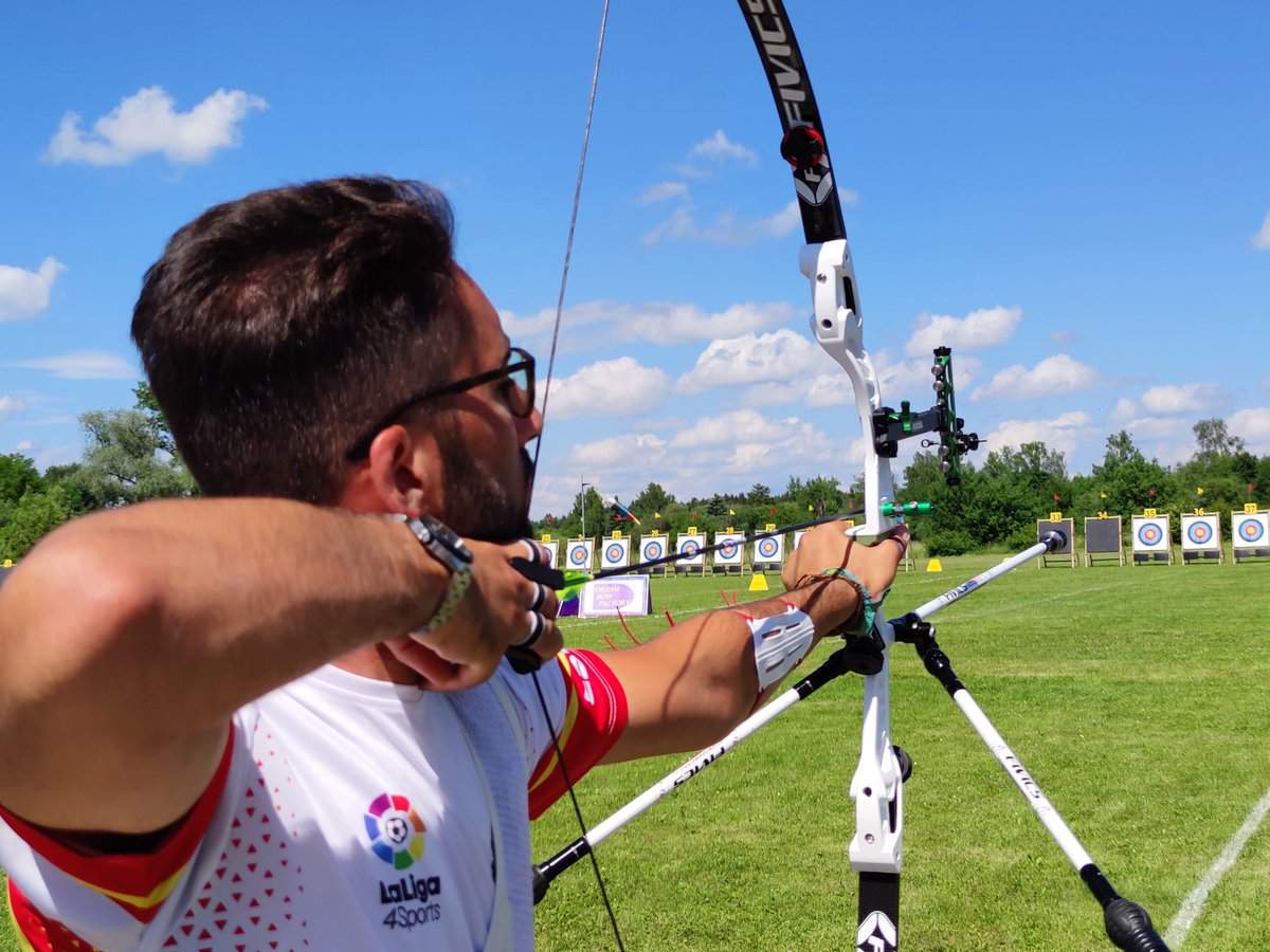 RFETA's tweet photo. #EACMunich22

Victorias de Pablo y de Andrea en segunda ronda del Campeonatos de Europa, con lo que, a excepción de Sandra, tendremos pleno de nuestros deportistas mañana en 1/16 de final:

Pablo Acha 7:1 Chojecki 🇵🇱
Andrea Muñoz 147:139 Ribeiro 🇵🇹

ENHORABUENA #TeamRFETA https://t.co/yiuPa5HV9Z