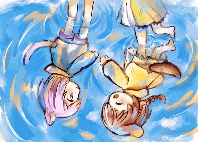 #ド直球に言いますがフォローしてください
ほのぼの絵はおまかせください🥰 