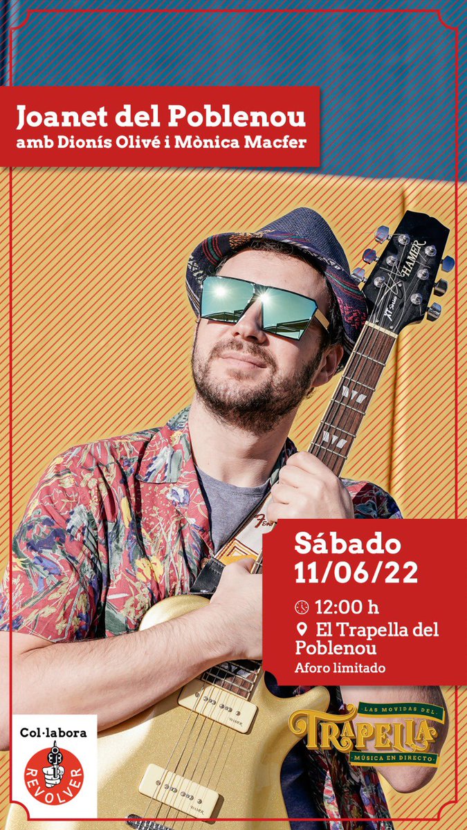 Aquest dissabte #concert al #poblenou