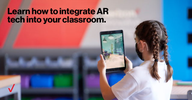 Hear Jaime Donally in partnership with Arizona State University talk about the importance of bringing #AR into your lessons in the classroom. @vzpublicsector #VTeam bit.ly/3H3sNOb