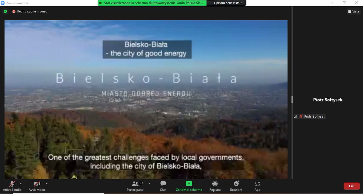 S3Unica's tweet photo. #EE
🔝And now it's time to discover more about the #SustainableEnergy and #ClimateActionPlan for #BielskoBiala also thanks to a virtual #studyvisit and the support of the educational #community to the #achievement of local climate &amp; #energytarget!
👉https://t.co/iRAWYPnSrs https://t.co/LRZ1GnvedJ
