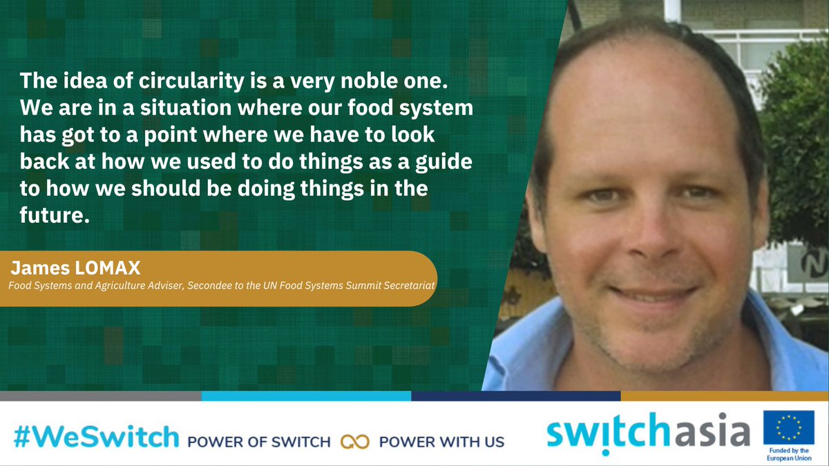 switchasia's tweet photo. 💡Key insights from our @switchasia Webinar: Rethinking Agri-Food Systems through Circular Economy and Resource Efficiency. Our event has brought together a great line-up of speakers to discuss #foodsystemstransformation @EU_Partnerships @CARE @HelvetasVN #WeSwitch https://t.co/84eoyG0FJb