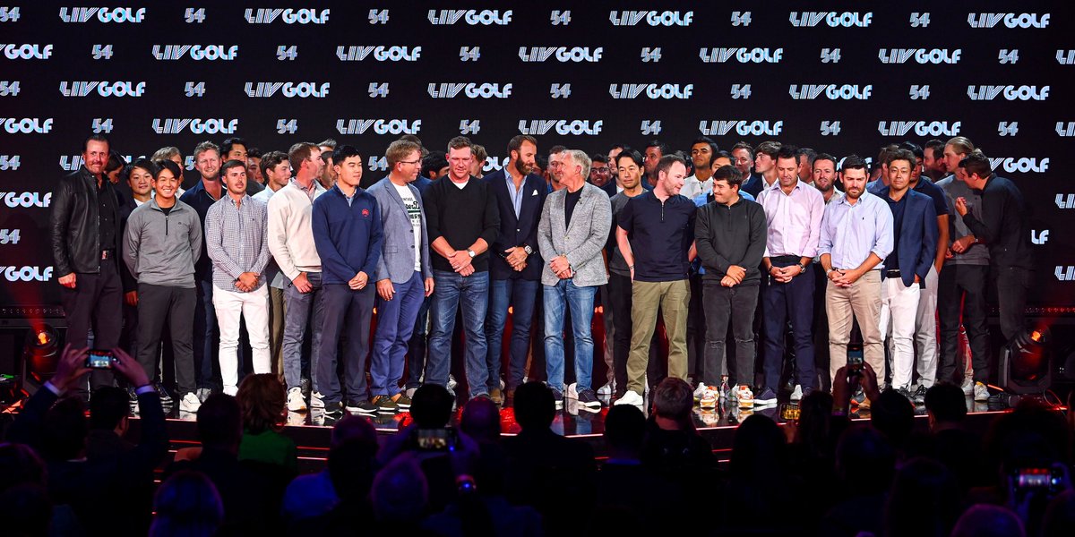 👤 48 Players
🤝 12 Teams

The first #LIVGolf Invitational field is set. 

#GolfButLouder
