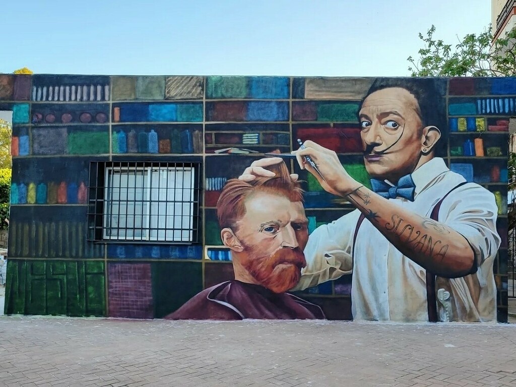 streetartUS's tweet photo. #Streetart by #Nesui @nesui.src in #Malaga, Spain
More info at: https://t.co/bQV9OlzSNk
Via @cultureforfreedom
#lol #salvadordali #vincentvangogh #streetartspain #spainstreetart #streetartmalaga #art #graffiti #murals #murales #urbanart #muralism #str… https://t.co/0hPJDGeBll https://t.co/LNlAgwhreE