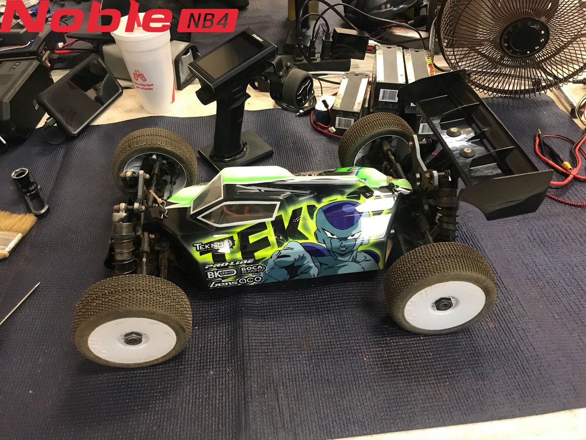 flysky_rc's tweet photo. 🎉【Flysky News Channel】Our user John Bernard used Noble NB4 to participate in The Southern Nationals Indoor Off-Road Race, and won the 3rd in "40+ E-Buggy", Congratulations!🍻
#flysky #rcmodel #transmitter #nb4 #nb4pro #paladin #pl18 #st8 #g7p #i6x #gt5 #rc #rccar #fyp https://t.co/yLvNNjKU3a