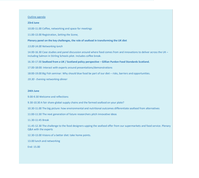 Aquaculture Research Collaborative Hub UK (@aquaculture_hub) on Twitter photo ❗️#SeafoodMattersUK Workshop❗️
🌱🐟🌊🐚🦞
23-24 June <a href="/IoAStirling/">Institute of Aquaculture</a>
- Learn UK #seafood origins, value & try new products!
- ECR elevator pitch opportunity + travel bursary!
- Free dinner + seminar on 23rd!
Contact: wesley.malcorps@stir.ac.uk
Register NOW 👉bit.ly/3H2ZRpI ❗️#SeafoodMattersUK Workshop❗️
🌱🐟🌊🐚🦞
23-24 June <a href="/IoAStirling/">Institute of Aquaculture</a>
- Learn UK #seafood origins, value & try new products!
- ECR elevator pitch opportunity + travel bursary!
- Free dinner + seminar on 23rd!
Contact: wesley.malcorps@stir.ac.uk
Register NOW 👉bit.ly/3H2ZRpI