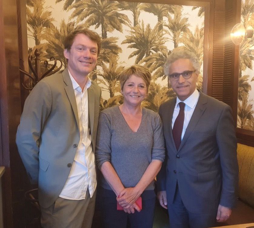 Échanges fructueux avec <a href="/bcohenhadad/">Bernard COHEN-HADAD</a> sur les #priorités pour les #TPE #PME et tous les acteurs #éco de #Paris: 
création d’un « conseil économique, social et environnemental municipal » (#CESEM), facilitation des #mobilités, régulation du #quickcommerce.
Merci !
#circo7510