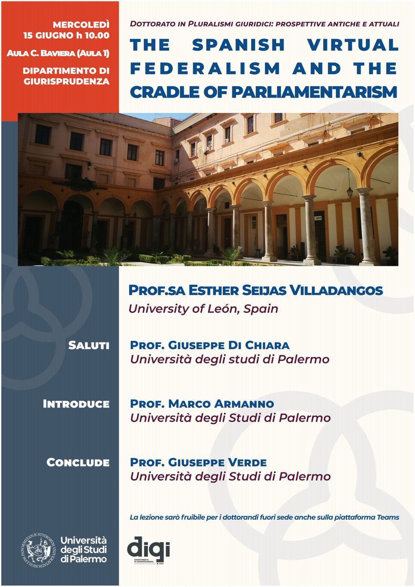 En Sicilia,Università degli Studi di Palermo.