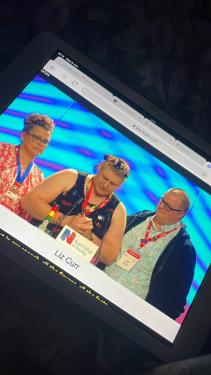 In tears watching the ‘Access to Care’ debate surrounding access to treatment for our trans colleagues & patients. Liz Curr, your passionate delivery moved me beyond words😪 @CraigDavidson85 amazing for giving @ccarmichael_83 @Blak3y_89 their voice at #RCNCongress22 #RCN22