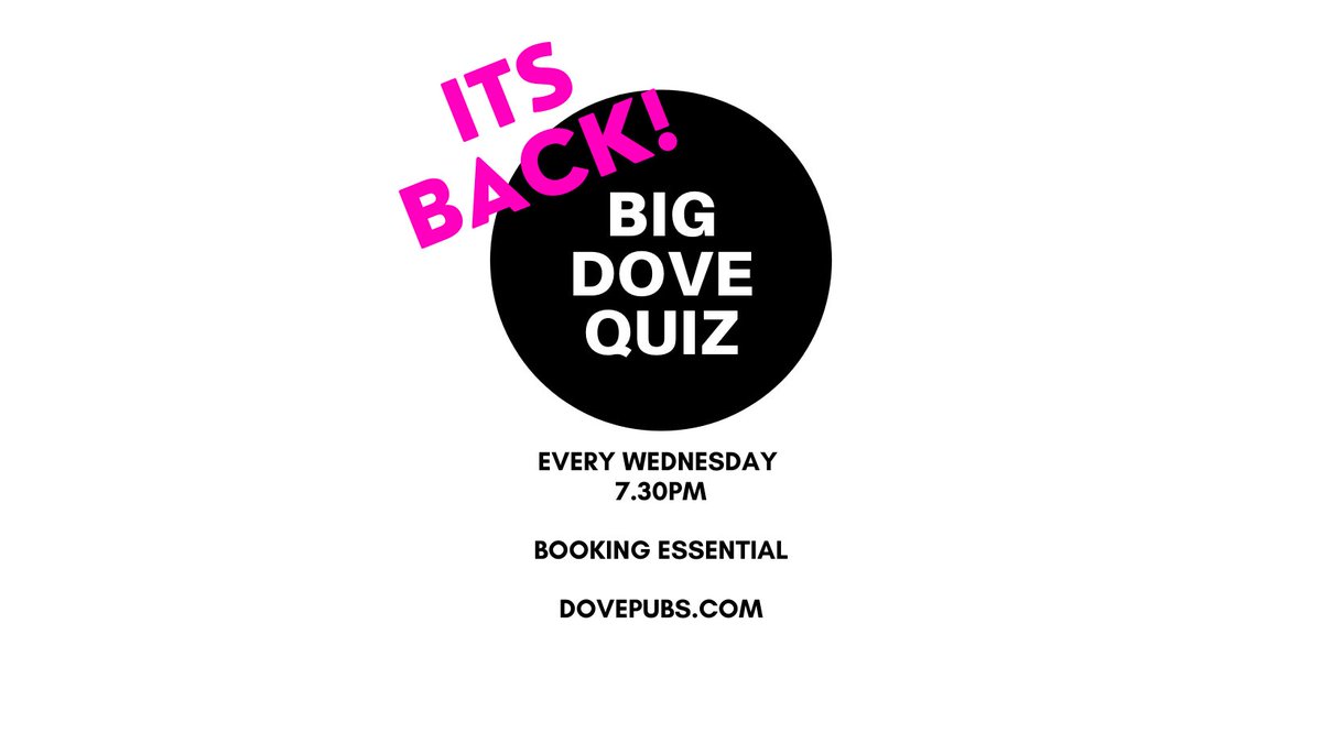 Dove Pubs tweet media