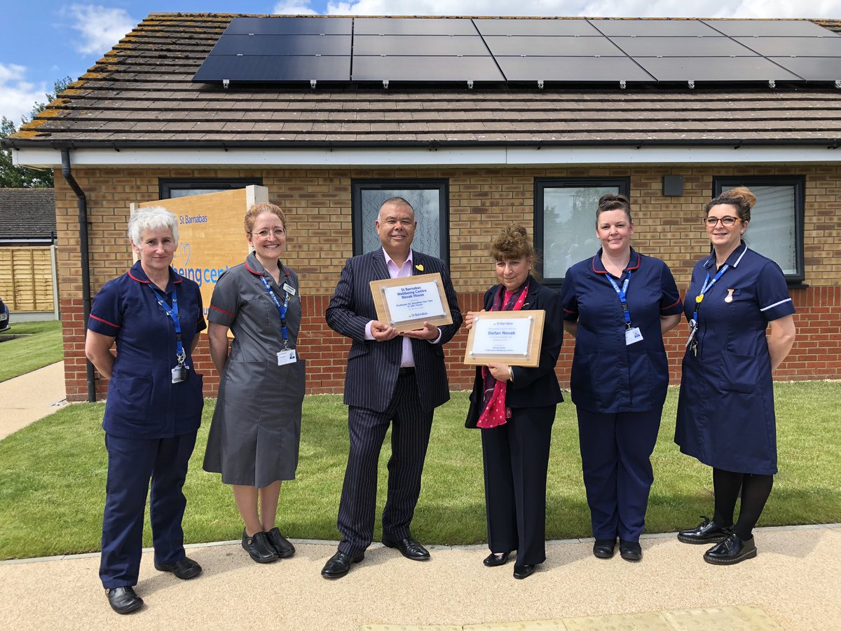 Today is an important day for Boston, as Professor Sir Jonathan Van-Tam has officially opened <a href="/StBarnabasLinc/">St Barnabas Hospice</a> new wellbeing centre, Novak House. 

JVT spoke to <a href="/gracehmcgrory/">Grace McGrory</a> about how important the centre will be for the Boston community… 

🎙bbc.in/LincsListenLive