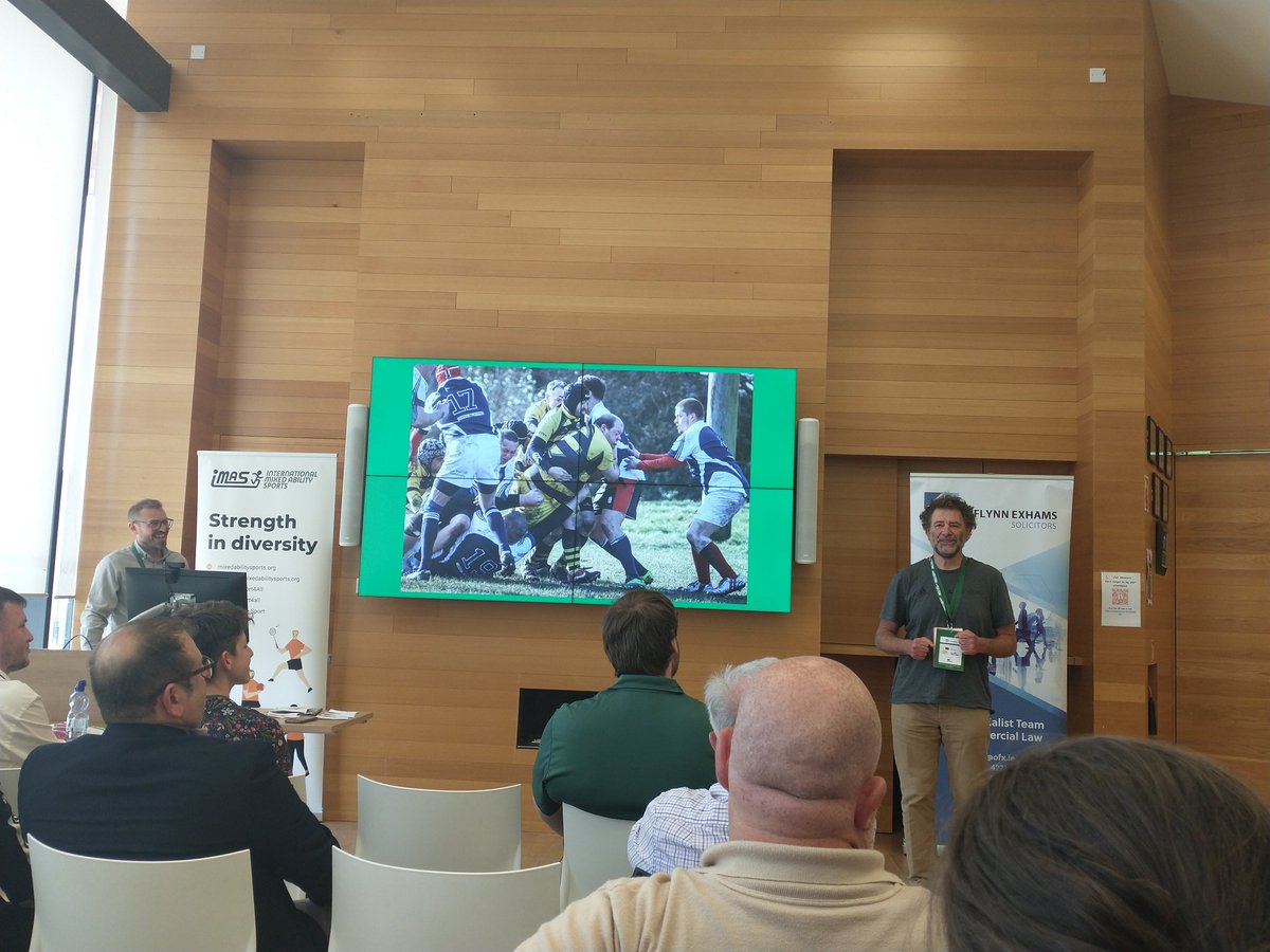 IMAS_sport4all's tweet image. There was barking but thankfully no nudity in the final  presentation of the morning from IMAS medical expert Dr Mark Purvis 🫣at the Sport &amp;amp; Beyond Conference #IMARTCork2022 #BetterTogether