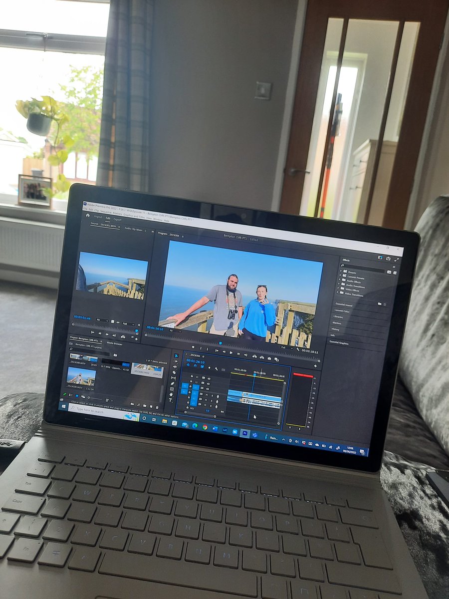 Intwild1's tweet photo. Rosie is busy editing the next vlog. Watch out for it dropping tomorrow around 7.00pm ready for your nature fix before @BBCSpringwatch  
#NaturePhotography #wildlife #Springwatch https://t.co/4SOrPTJxov