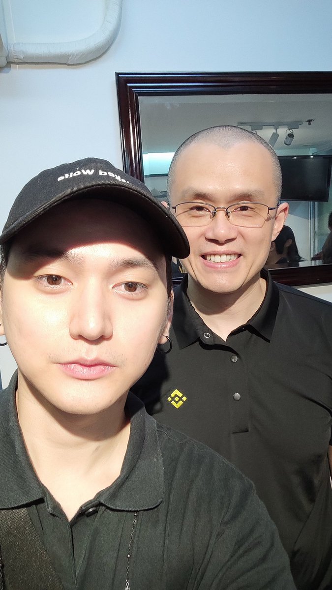 APT1Moik's tweet photo. Met the great @cz_binance earlier. Thank you for being kind to us Filipinos.

#byahenibinance
#Binance 
#cz_binance https://t.co/qsaP6AoWOP