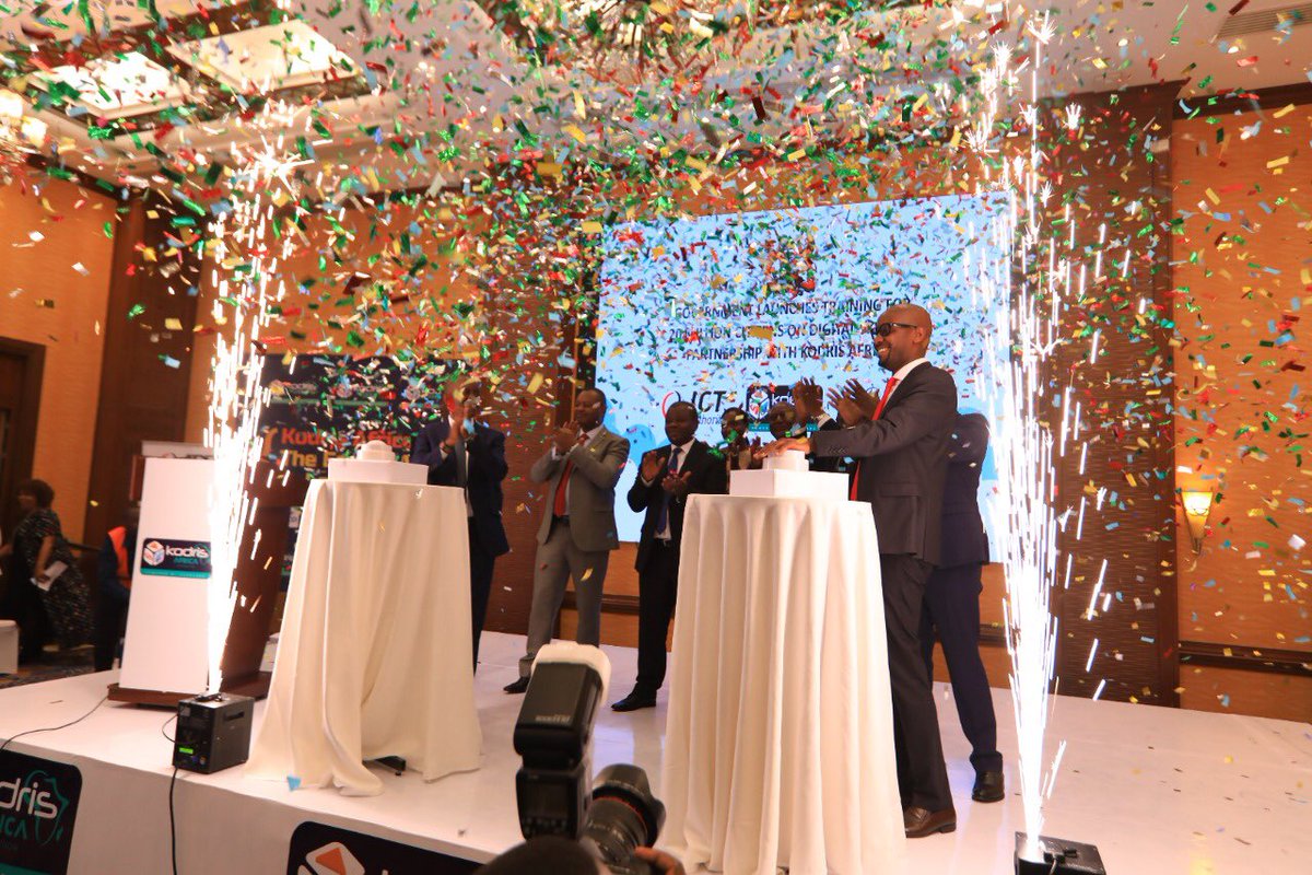 KodrisAfrica's tweet image. .@MoICTKenya CS @mucheru officially launching the training for 20 million citizens on digital skills through a partnership with Kodris Africa. #DemocratizingCoding #KodrisAfricaLaunch @mugumomunene
