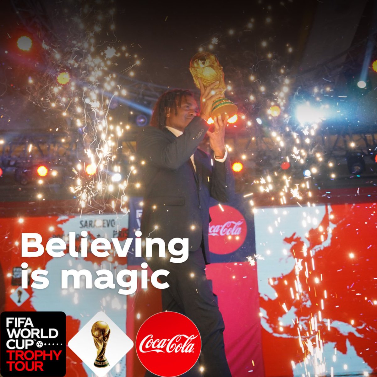 Seeing is believing! #BelievingIsMagic #RealMagic #CocaCola