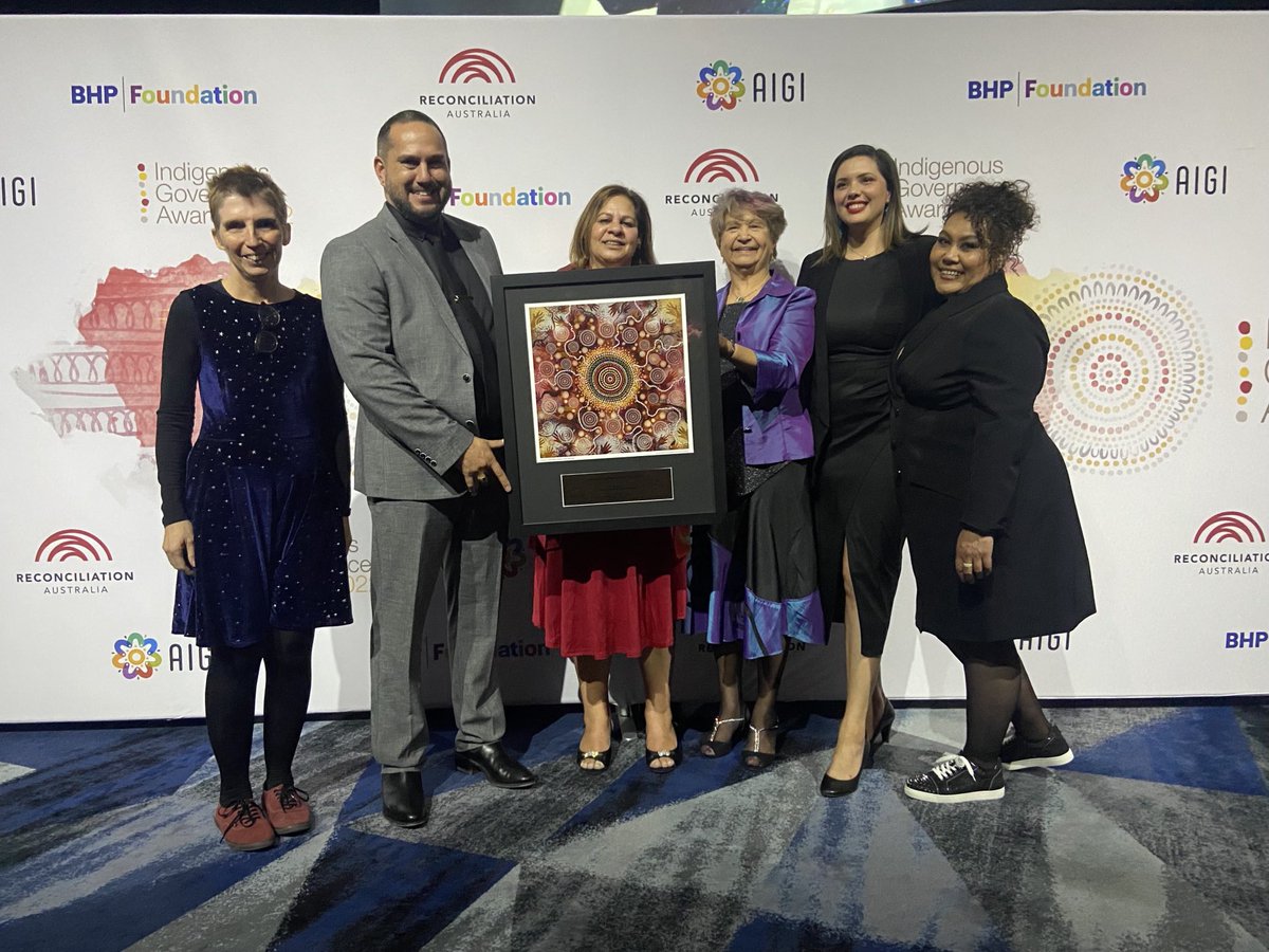 Congratulations to Wungening Aboriginal Corporation. ⁦@wungening⁩ 

Category 3 winners of the 2022 Indigenous Governance Awards.

#2022IGA #IndigenousGovernance