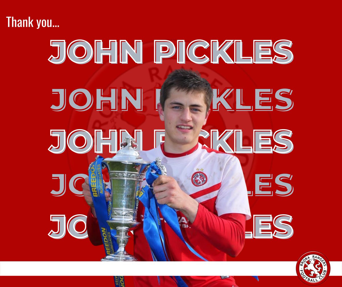 brorarangers's tweet photo. Brora Rangers can today announce that club legend John Pickles will be leaving the club by mutual consent.

https://t.co/WsmnXK1My4 https://t.co/IkAPcP32nQ