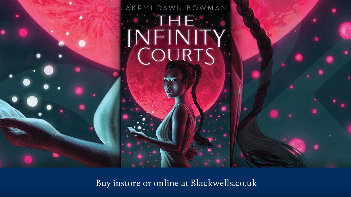 blackwellbooks's tweet photo. After Nami is killed, her consciousness travels on to a place called Infinity which is ruled by an AI queen bent on human dominion.
First in the series!
π The Infinity Courts by @AkemiDawnBowman
https://t.co/A7HaTmLptx
#YAFriday | @simonschusterUK https://t.co/aHLvlLQ2zm