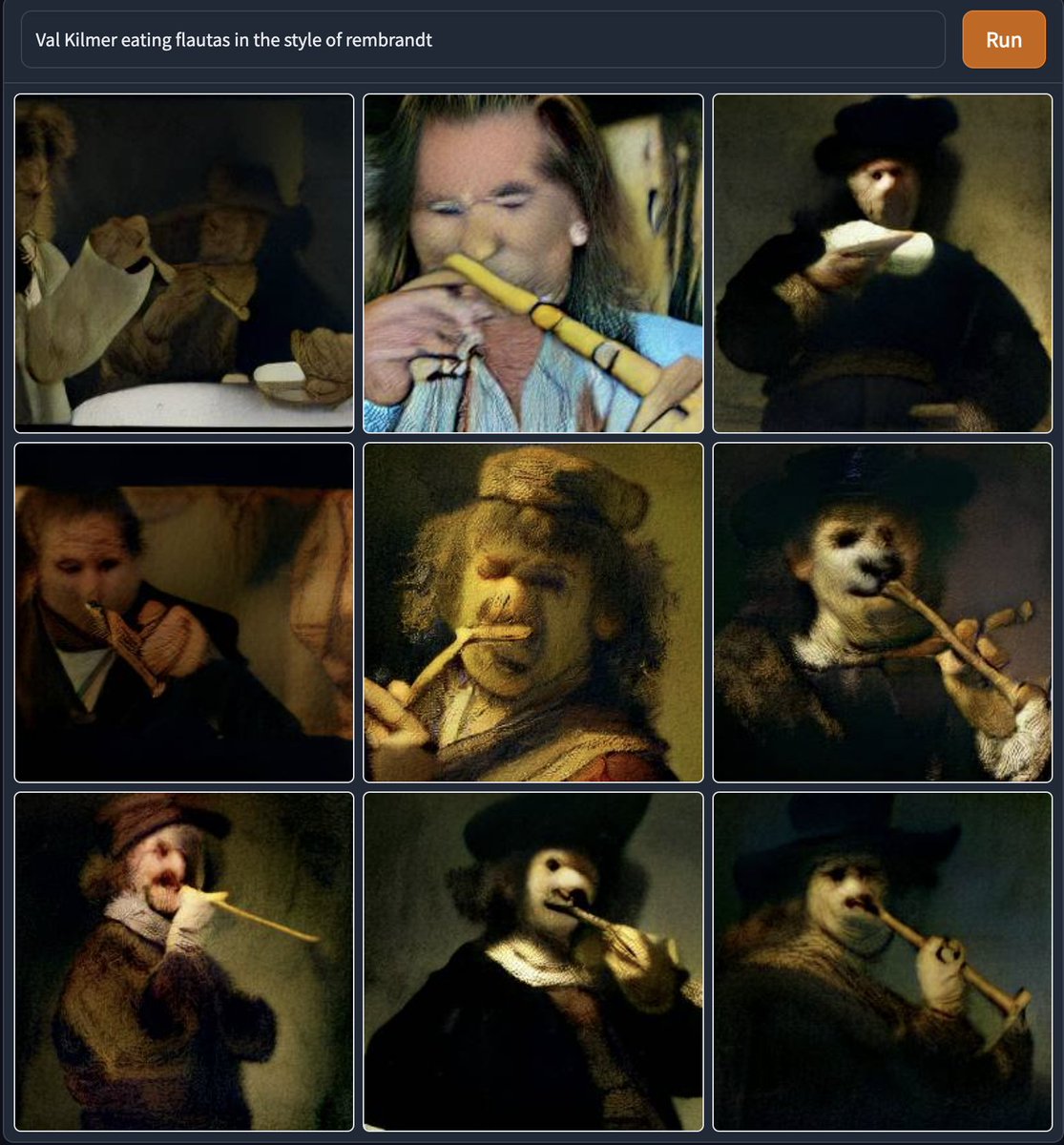 KilmerKast's tweet photo. Val Kilmer eating flautas in the style of Rembrandt https://t.co/XIZf0UinFn