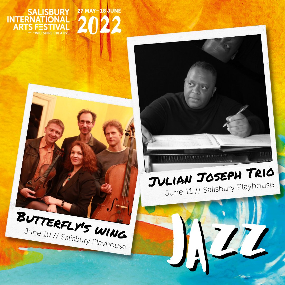 Salisbury International Arts Festival (@salisburyfest) on Twitter photo Cannot wait to welcome some incredible Jazz Legends to Salisbury Playhouse this week! 🤩
We have <a href="/jacquidankworth/">Jacqui Dankworth MBE</a> collaborating with David Gordon on BUTTERFLY'S WING: this FRIDAY. Then on SATURDAY award-winning jazz musician Julian Joseph #SalisburyFest22 Cannot wait to welcome some incredible Jazz Legends to Salisbury Playhouse this week! 🤩
We have <a href="/jacquidankworth/">Jacqui Dankworth MBE</a> collaborating with David Gordon on BUTTERFLY'S WING: this FRIDAY. Then on SATURDAY award-winning jazz musician Julian Joseph #SalisburyFest22
