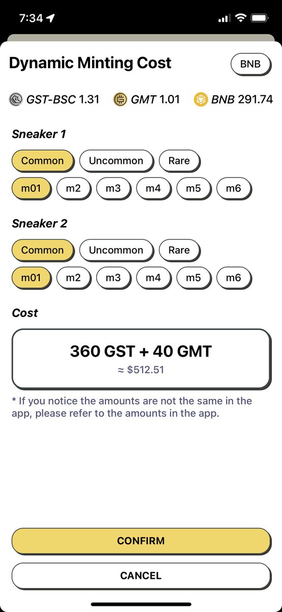 StepnShoemaker's tweet image. Minting cost is getting higher and higher...
#STEPN #GST #GMT
