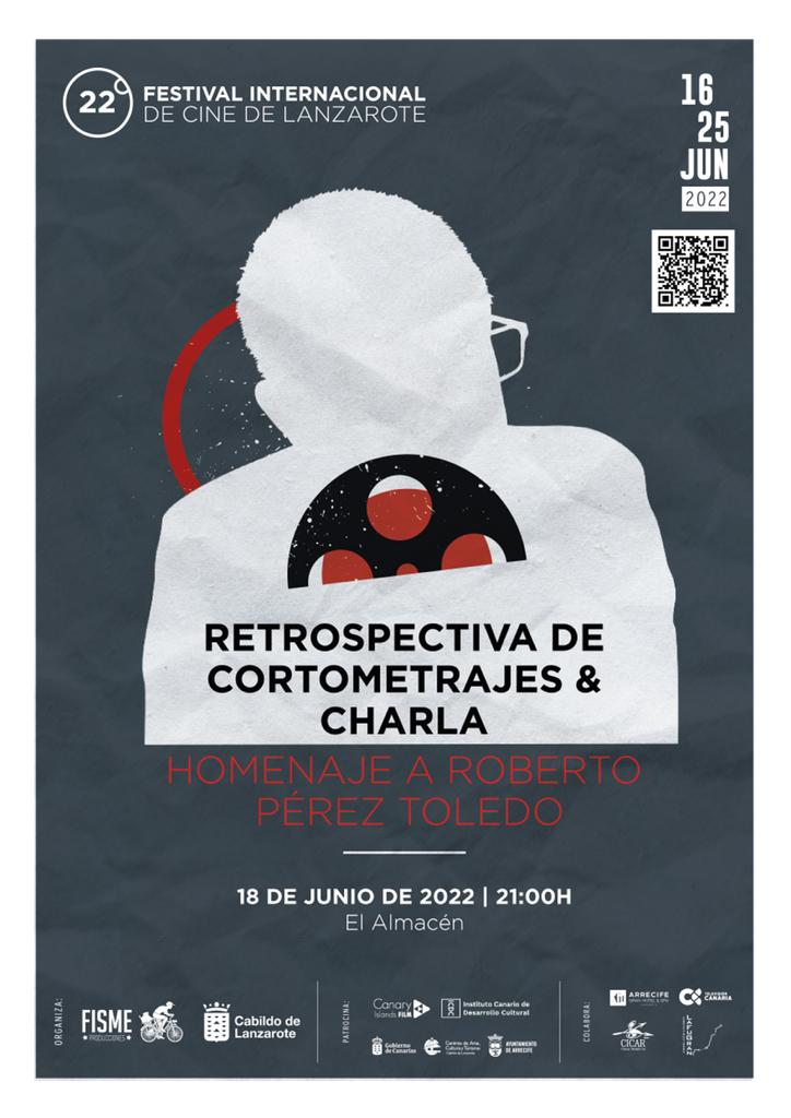 chaplon_com's tweet photo. El talento de Roberto Pérez Toledo 🎥🎥
El 22º Festival Internacional de Cine de #Lanzarote homenajea al director y guionista lanzaroteño Roberto Pérez. El FICL22 ha bautizado el certamen de cortos exprés con su nombre. #Cinema @cinelanzarote ¡Consulta la programación de #FICL22! https://t.co/p0wocWImFu
