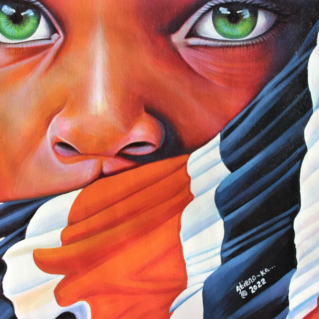 MercyLaura8's tweet photo. I'm.proud to have done this piece!
The love for art 🎨 is great, and I'm grateful for the talent! Support my work kindly. 
Artist: @MercyLaura8 
size: 70cm by 50cm 
Media: Acrylics on canvas 
Facebook: MERCY LAURA ARTS 🎨 
#retweet #supportafricanart #sharewidely https://t.co/f9BVE0jfBY