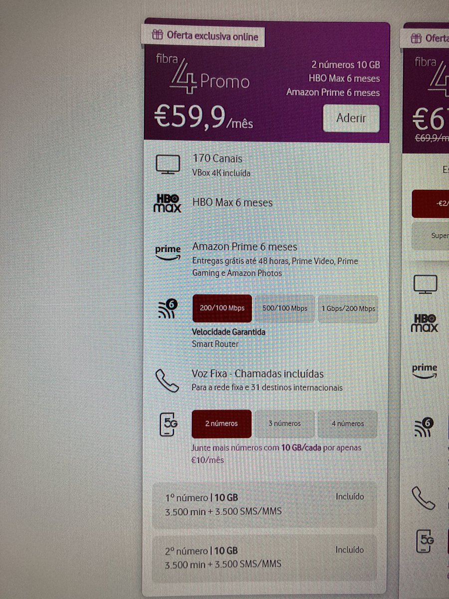 jogi_jmg's tweet photo. Oferta a clientes de longa data 71.8€ (56.9€ + 14.9€)

Oferta a novos clientes 59.9€ (já com 2 números móveis)

@VodafonePT estimem pff melhor os vossos actuais clientes e não façam propostas insultuosas como estas 😡 https://t.co/hXm3zCuOSY