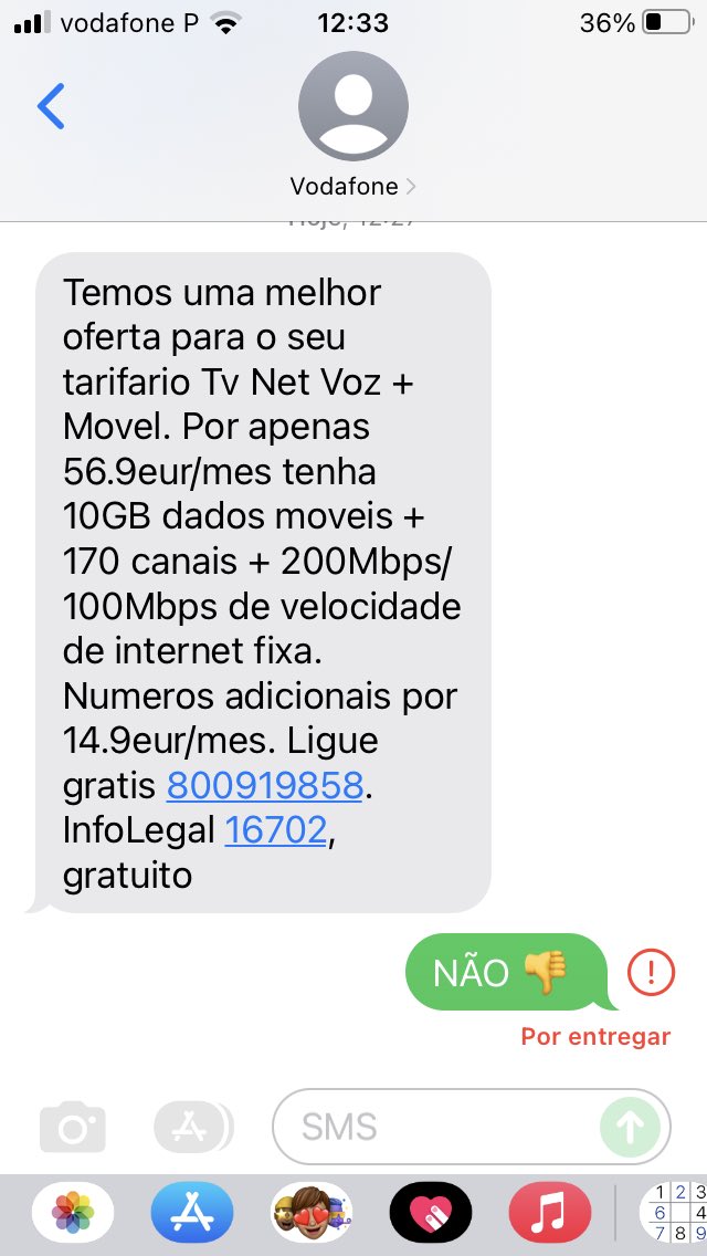 jogi_jmg's tweet photo. Oferta a clientes de longa data 71.8€ (56.9€ + 14.9€)

Oferta a novos clientes 59.9€ (já com 2 números móveis)

@VodafonePT estimem pff melhor os vossos actuais clientes e não façam propostas insultuosas como estas 😡 https://t.co/hXm3zCuOSY