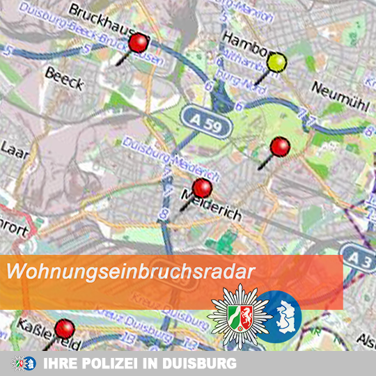 polizei_nrw_du's tweet photo. #Wohnungseinbruchsradar der #Polizei #Duisburg für die 22. Kalenderwoche. Wohnungseinbrüche in folgenden Stadtteilen:
👉#Overbruch
👉#Bruckhausen
👉#Meiderich
👉#Kaßlerfeld
👉#Hochfeld
👉#Neudorf
👉#Huckingen
Hier geht es zur #Tatort - Übersicht: https://t.co/Xrm96zZfKs https://t.co/nNeN2p6bmm