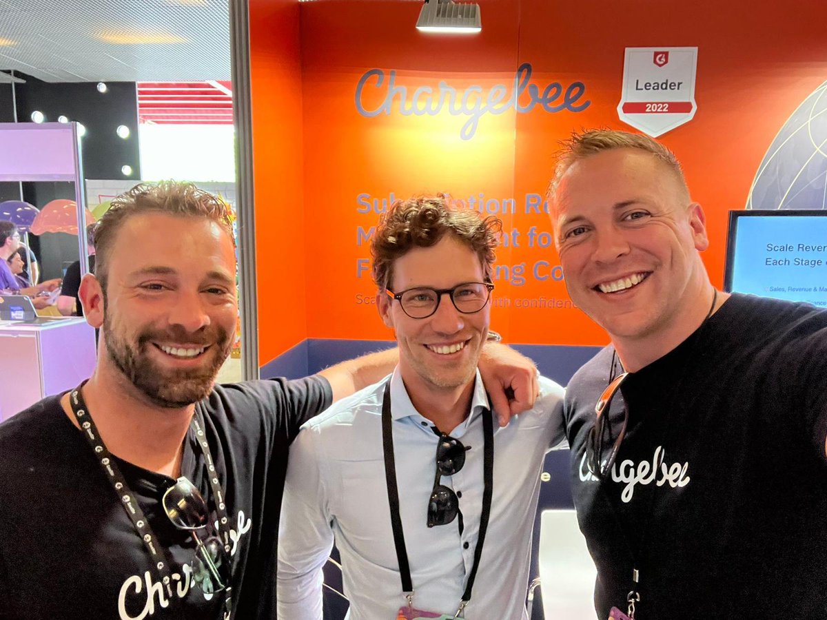 chargebee's tweet photo. 2,000+ B2B Founders, Execs, VCs and Chargebee!
@saastr, Barcelona was an event brimming with insights and intriguing conversations! ๐ฏ
How many of you could get your hands on our giveaway, the super cool Chargebee socks ๐งฆ and iPads at booth 103? ๐
#SaaStr #ScaleWithChargebee https://t.co/2gpU02PPUv