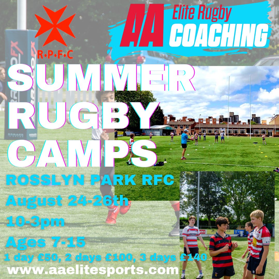 AA Elite Sports Coaching (@aaelitesports) on Twitter photo đź’ĄMore summer dates đź’Ą <a href="/rosslynpark/">Rosslyn Park</a> to book please head to aaelitesports.com
For an early 10% discount please use code EARLYBIRD10 đź’ĄMore summer dates đź’Ą <a href="/rosslynpark/">Rosslyn Park</a> to book please head to aaelitesports.com
For an early 10% discount please use code EARLYBIRD10